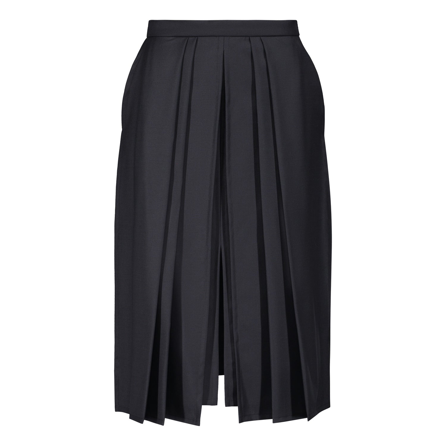 ★LALAFOX★PRINTED PLEATS SKIRT Fork - Black | pleated couture skirt – Elisa C-Rossow